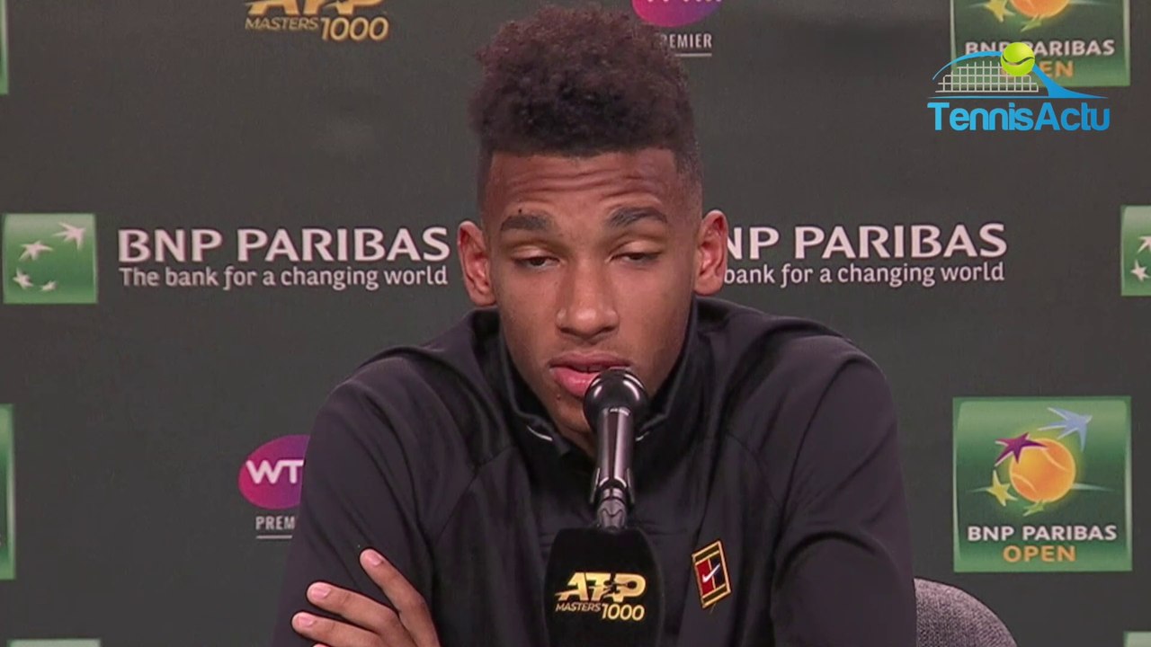 ATP - Indian Wells 2019 - Felix Auger-Aliassime a perdu "son" thriller face à Nishioka