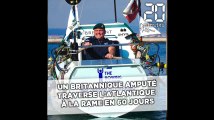 Un Britannique amputé traverse l’Atlantique à la rame en 60 jours