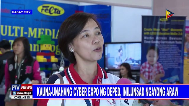 Kauna-unahang Cyber Expo ng DepEd, inilunsad ngayong araw
