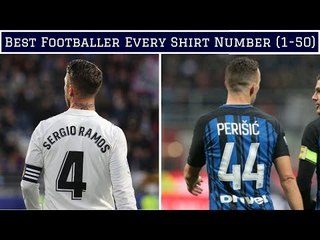 Best Footballer For EVERY Shirt Number (1-50)