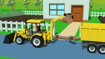 Trucks and Excavators Compilation For Kids | Construction Machines | Maszyny Budowlane bajki Koparki
