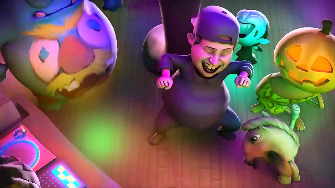 الرسوم المتحركة الرسوم المتحركة مضحك Spookiz | يضحك | 스푸키 즈 | كاريكاتير الاطفال | فيديو للأطفال prt 1/2