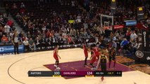 David Nwaba two-handed putback dunk