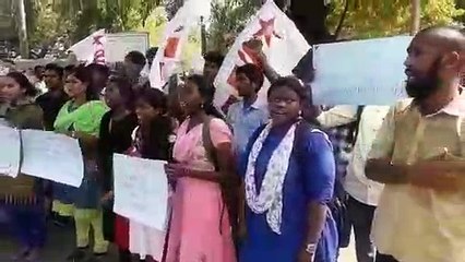 பொள்ளாச்சி கொடுமைக்கு எதிராக தமிழகம் முழுக்க மாணவர்கள் போராட்டம்-வீடியோ