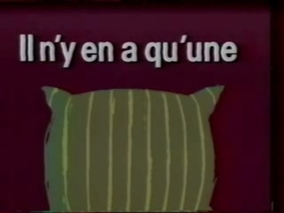 Jingle Il n'y en a qu'une c'est la une TF1 1987