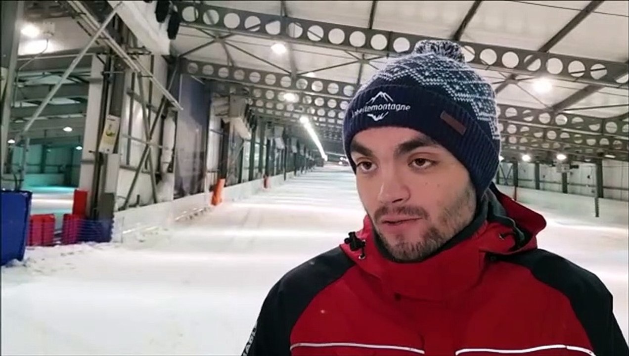 Interview de Benjamin Couteau, responsable d'exploitation du Snowhall d'Amnéville