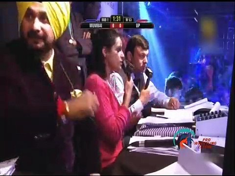 Pro Wrestling League 2015_ Odunayo Vs Babita Kumari -17th Dec_ Mumbai Revanta-