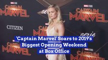 Captain Marvel's Number One At The Box Office