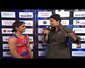 PWL 3 Day 3_ Vinesh Phogat speaks over victory against Niramala Devi at Pro Wrestling