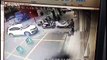 Security guard narrowly escapes death after SUV driver mistakes accelerator for brake