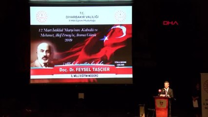 Diyarbakır İstiklal Marşı'nın 10 Kıtasını Ezbere Okuyan Minikler Duygulandırdı