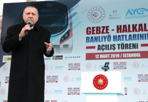 Gebze - Halkalı Banliyö Tren Hatları Açıldı