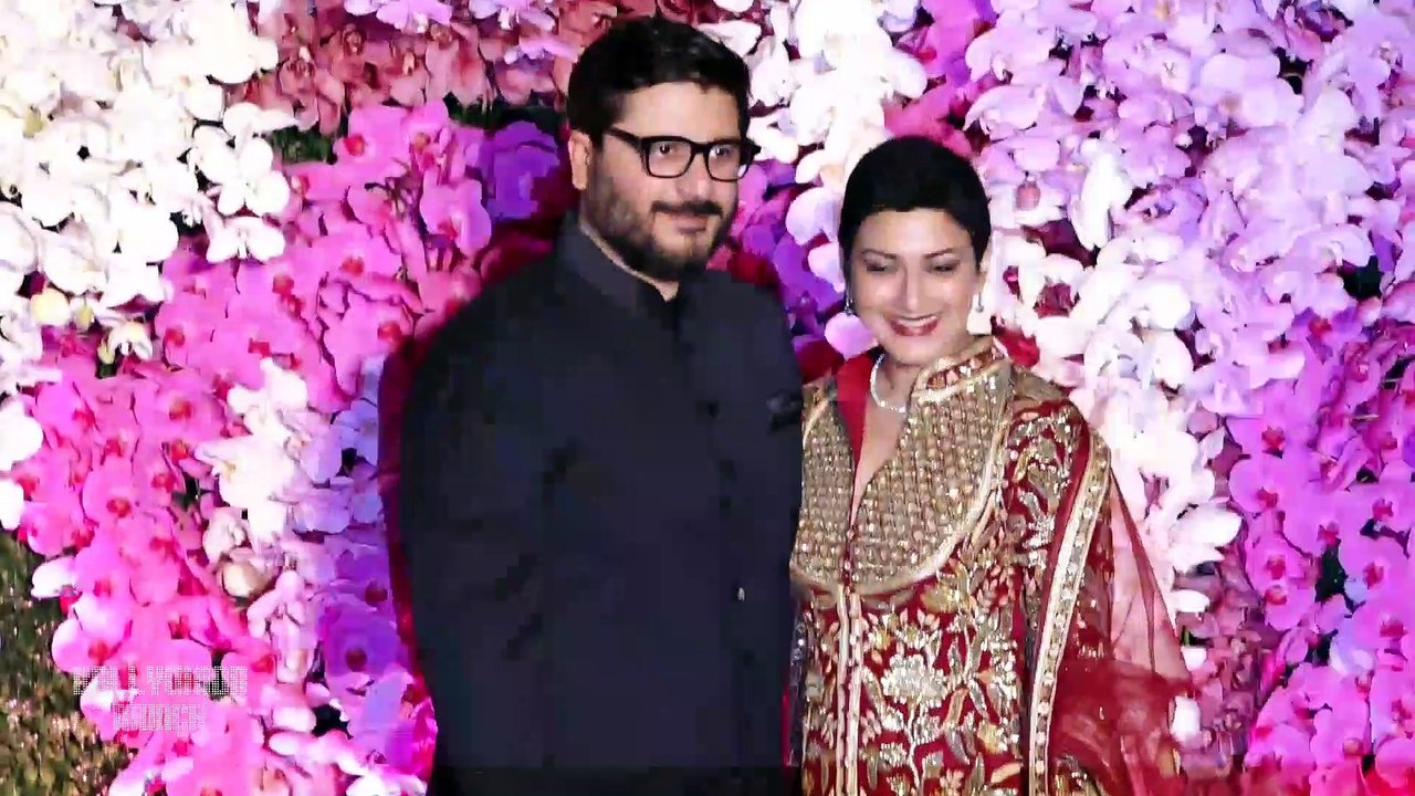 Sonali Bendre & Goldi Bahal At Akash Ambani & Shloka Ambani's Grand Reception Party