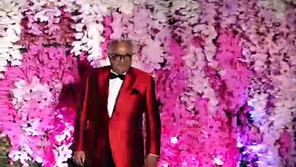 Boney Kapoor At Akash Ambani & Shloka Ambani's Grand Reception Party