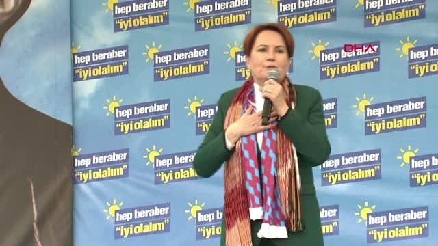 Trabzon İyi Parti Lideri Akşener Trabzon Mitinginde Konuştu-Tamamı Ftp'de