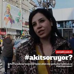 8 Mart'ın iğrenç pankartlarına, Ankaralı kadınlardan tepki! "Kadınlığımızdan utandırdılar"