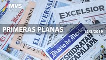 Primeras Planas martes 12 /03/2019