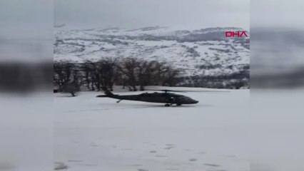 Tunceli' de Polis Helikopteri Zorunlu İniş Yaptı-4