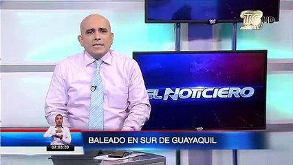 Baleado en sur de Guayaquil por presunto ajuste de cuentas