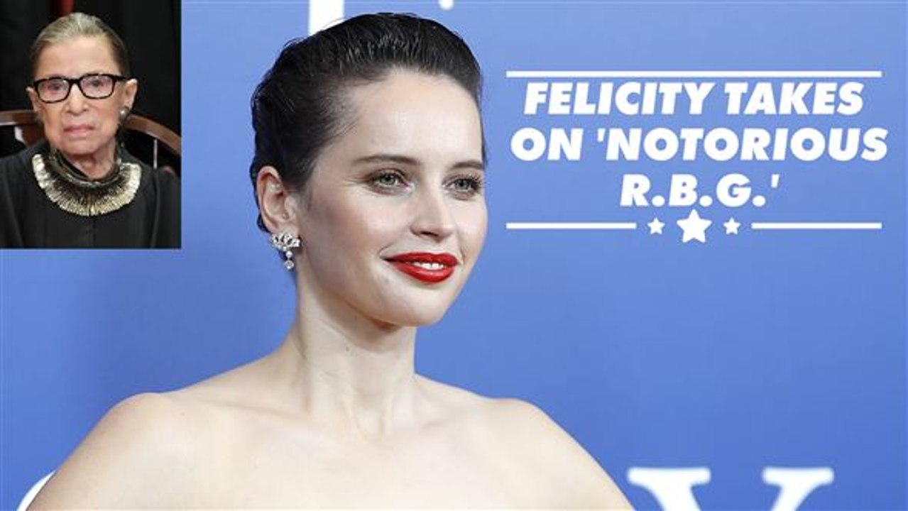 Why Felicity Jones wanted to play Ruth Bader Ginsburg