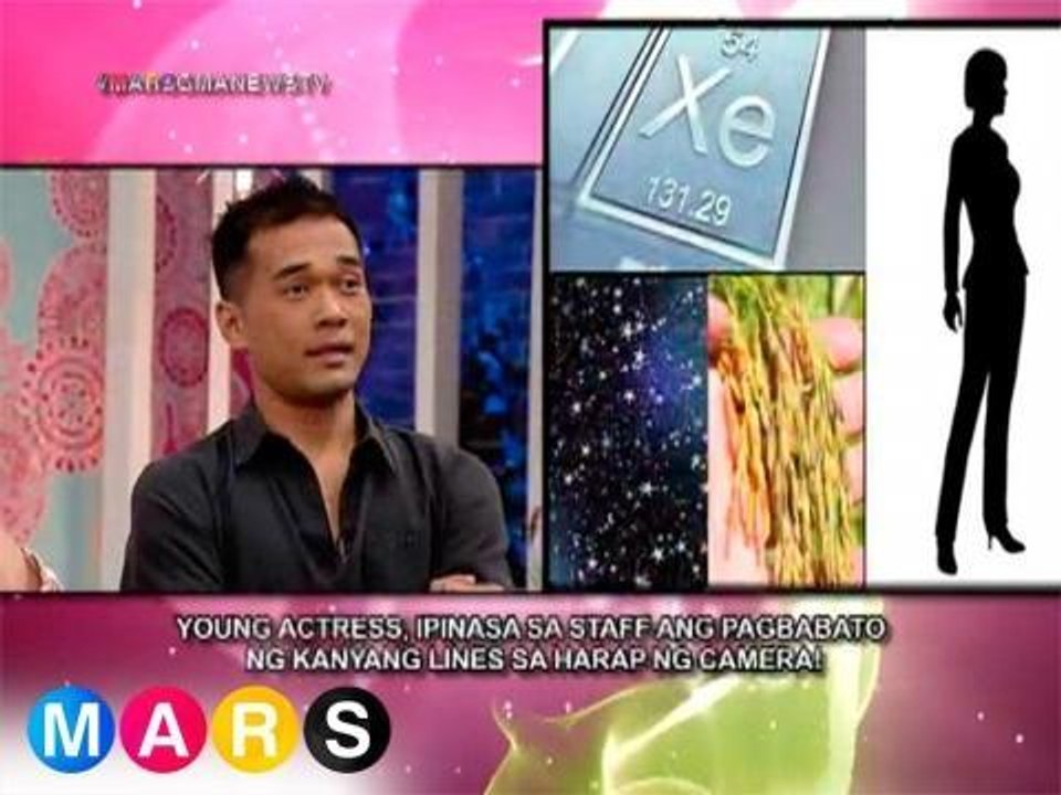 Mars: Young actress, pinasa ang pagkabisado ng linya sa isang staff ng show? | Mars Mashadow