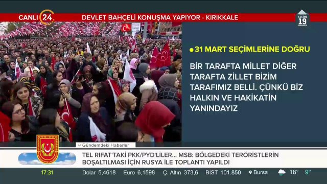 Siz bu ülkeyi bırakırsak, gök girsin kızıl çıksın.