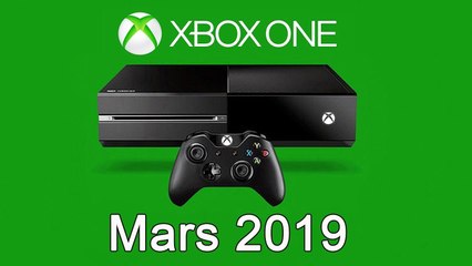 XBOX ONE - Les Jeux Gratuits de Mars 2019
