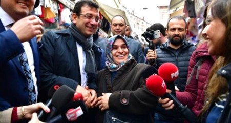 Siirtli Kadından İmamoğlu'na, 'Sen Kaliteli Adamsın Git Eniştemin Yanında Dur'