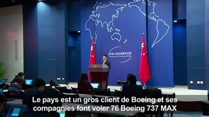 Boeing: Pékin attend des assurances pour lever l'interdiction