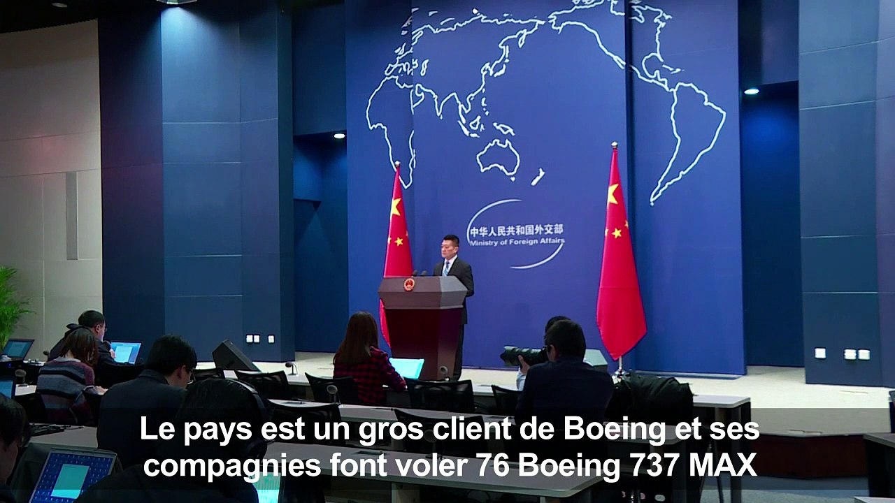 Boeing: Pékin attend des assurances pour lever l'interdiction