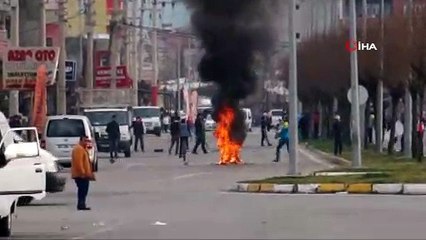 HDP'nin mitingi sonrası olay