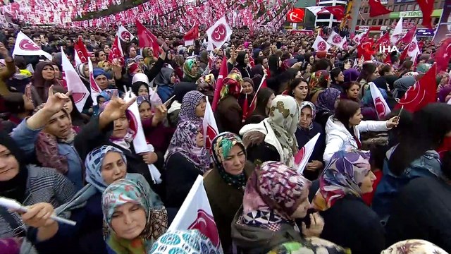 Bahçeli: “Size bu ülkeyi bırakırsak gök girsin kızıl çıksın”