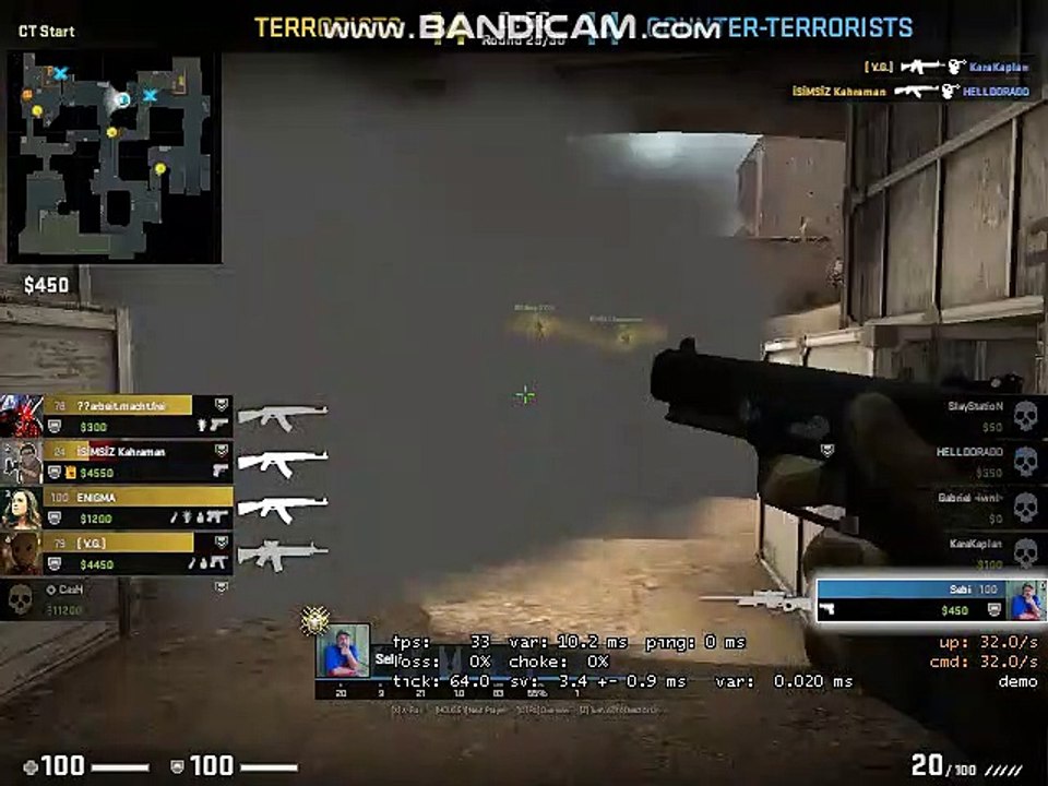 CSGO 1v4 Win