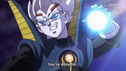 GRAND PRIEST Goku&#39;s Power Shocks Everyone - Dragon Ball Heroes Episode 9
