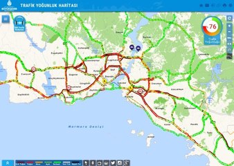 İstanbul'da Trafik Durma Noktasına Geldi, Sürücüler Kavgaya Tutuştu