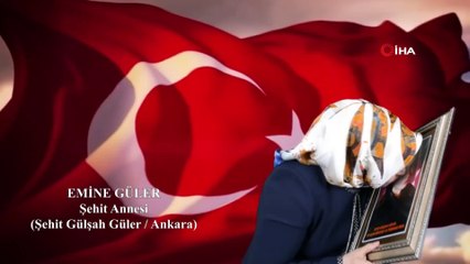 Şehit yakınlarından İstiklal Marşı klibi