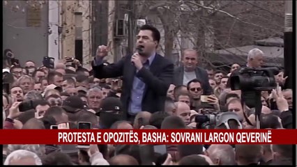 PROTESTA E OPOZITËS, BASHA: SOVRANI LARGON QEVERINË