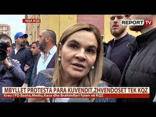 Report TV - Kryemadhi: Parlamenti, ilegjitim nëse nuk ka 140 deputetë