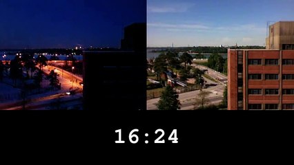 Hiver : été en Finlande, la différence de lumière est folle !