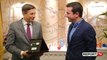 Report Tv-Veliaj pret në takim presidentin slloven, i dhuron çelësin e qytetit