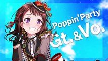 Poppin'Party 10th Single「二重の虹（ダブル レインボウ）/最高(さあ行こう)！」CM