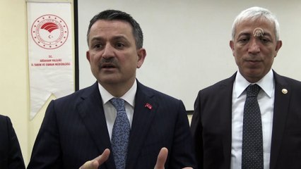 Bekir Pakdemirli: 'Patates üretiminin yasaklandığı iddiası doğru değil' - ARDAHAN