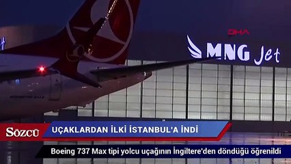 Descargar video: Uçaklardan ilki İstanbul’a indi