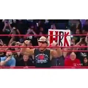 Shawn michaels returns on monday night raw and the kane and undertaked vs triple h and hbk