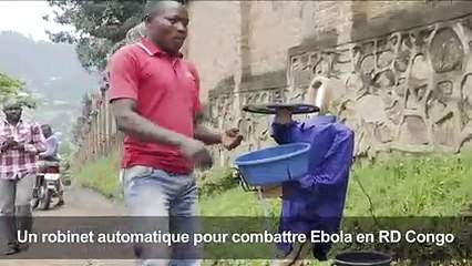 RDC: un robinet automatique pour lutter contre Ebola
