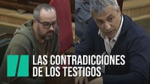 Las contradicciones de los testigos en el juicio del procés