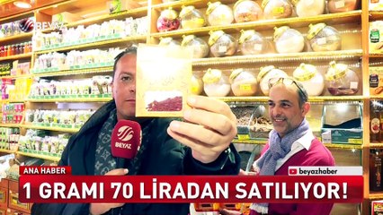 Safranın kilosu tam 70 bin lira