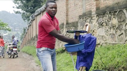 RDC: un robinet automatique pour lutter contre Ebola