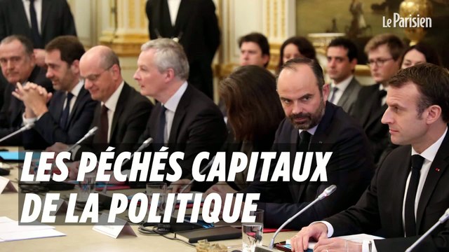 Luxure, avarice, orgueil... Les péchés capitaux de la politique