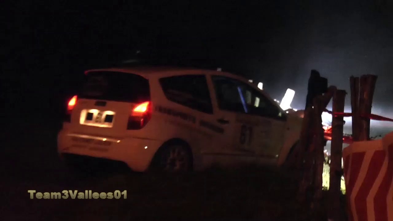 Rallye du Suran 2017 N°1 show and mistakes